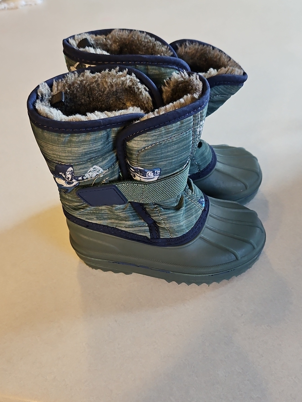Children's Palace Green Snowboots